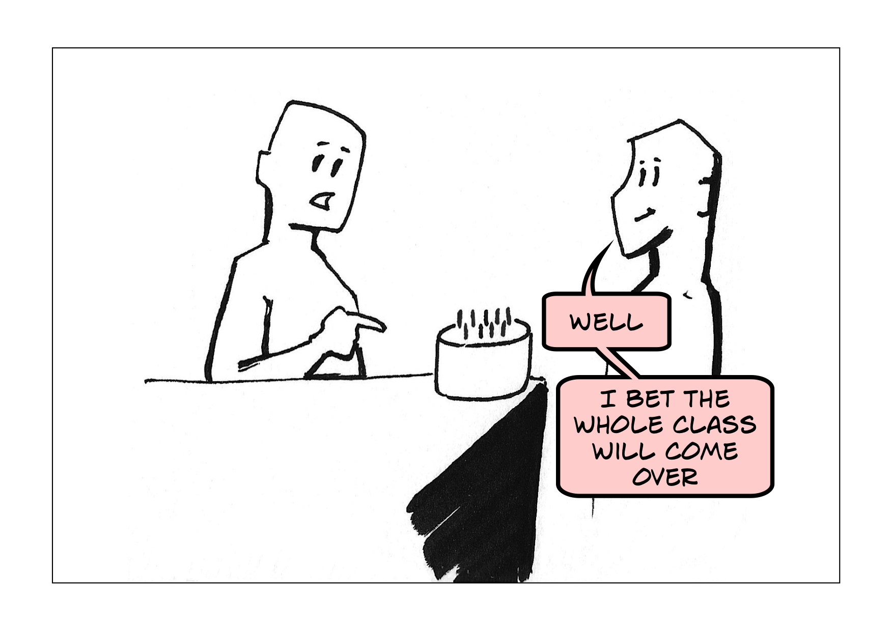 trouble